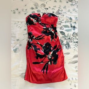 Le Château, strapless mini dress, size small